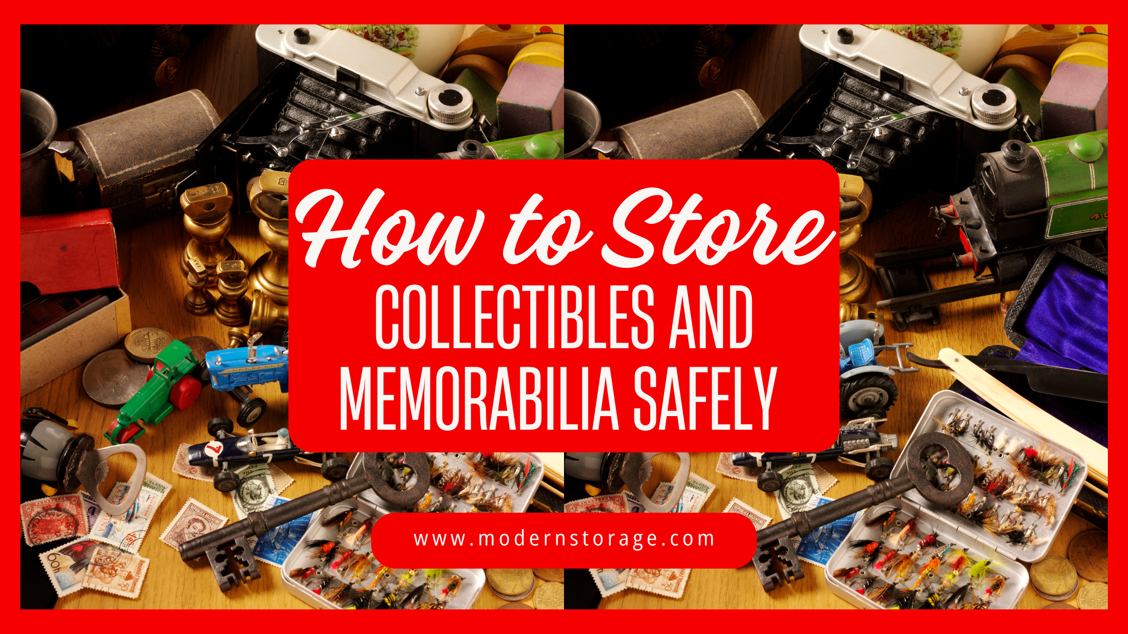 How to store collectibles and memorabilia safely